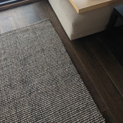 Custom Made Greystone Wool and Jute Rug (IN STORE NOW)